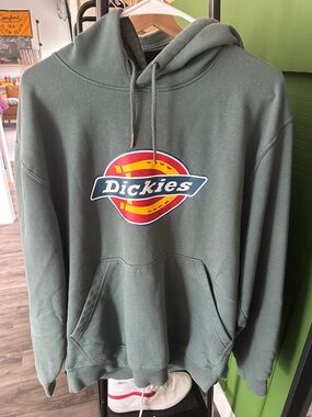 Dickies Lincoln Green Logo Pullover Hoodie